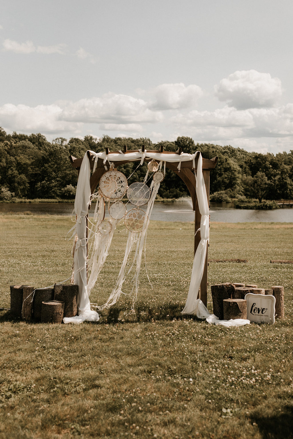 Rustic Luxe Ethical Wedding At Born To Run Farm, New Jersey