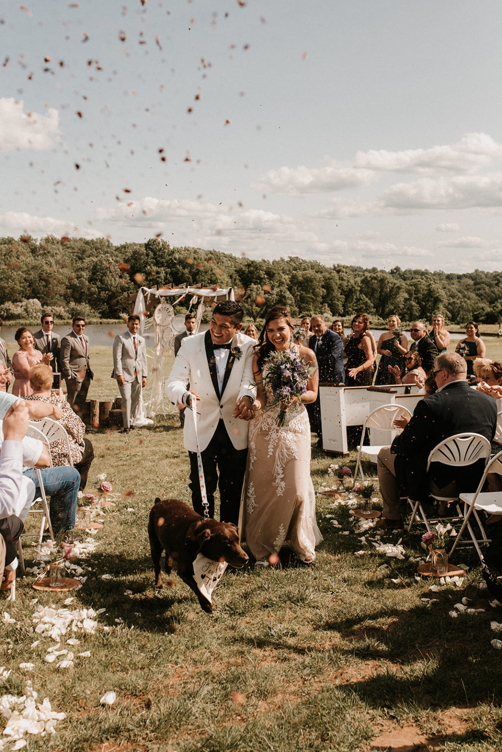 Rustic Luxe Ethical Wedding At Born To Run Farm, New Jersey