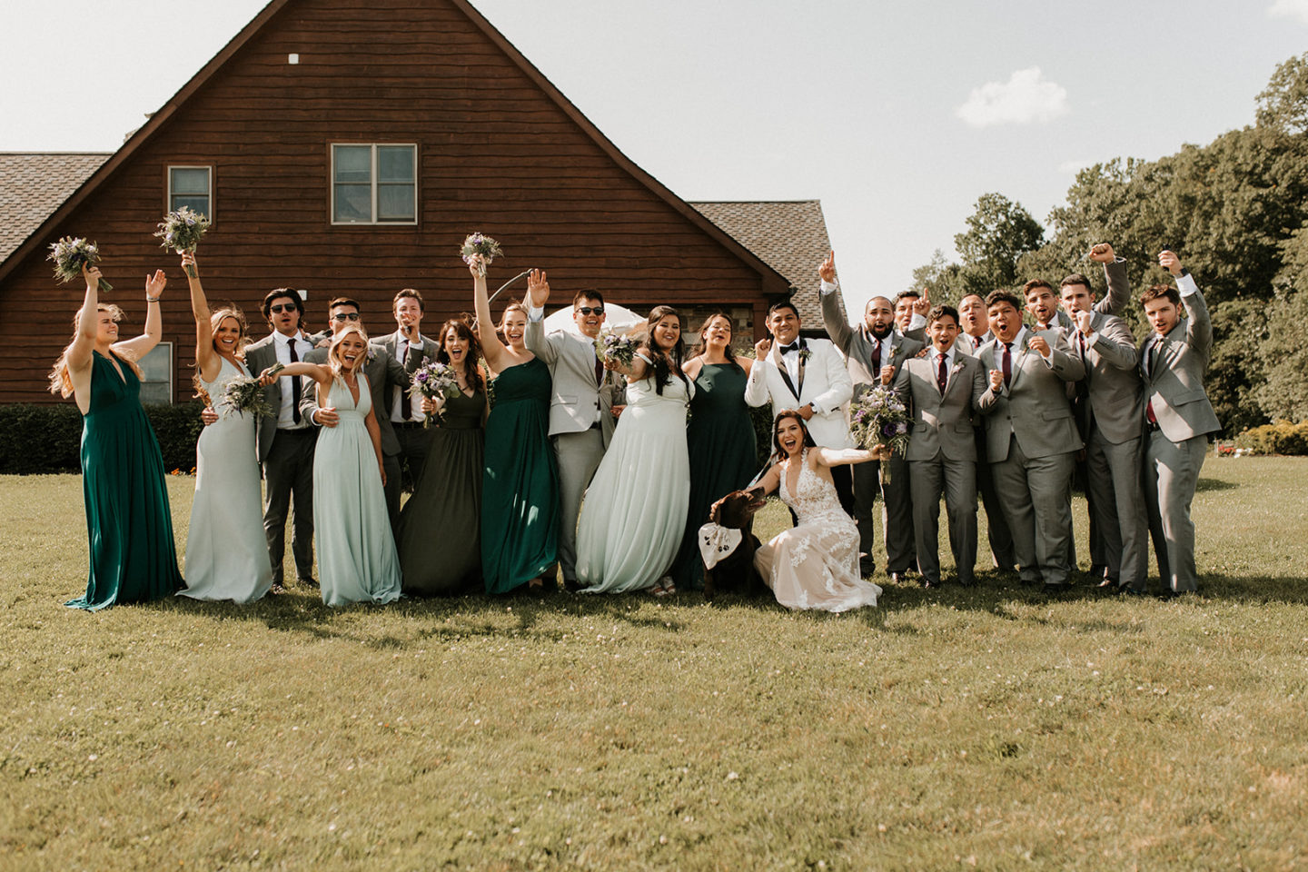 Rustic Luxe Ethical Wedding At Born To Run Farm, New Jersey