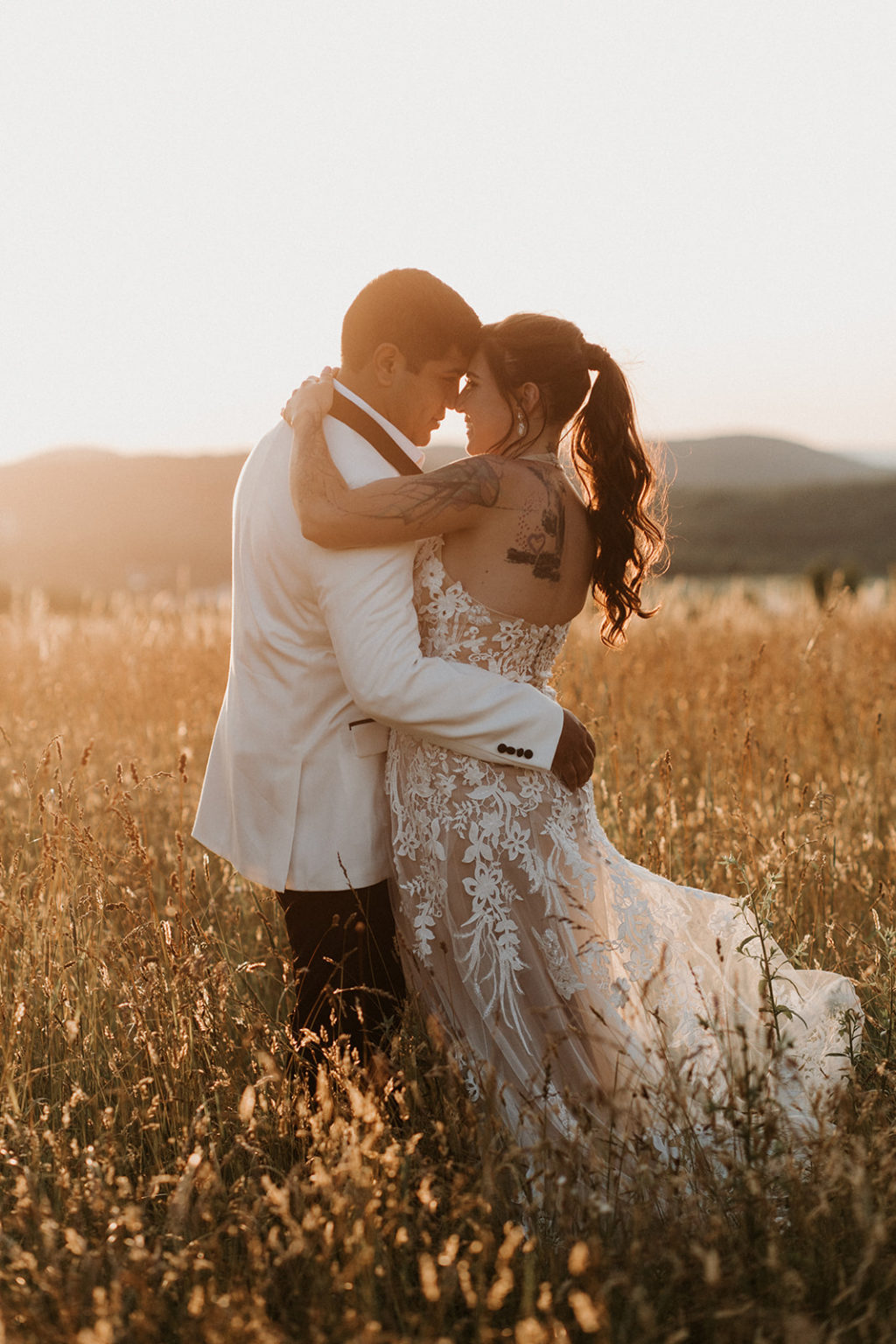 Rustic Luxe Ethical Wedding At Born To Run Farm, New Jersey