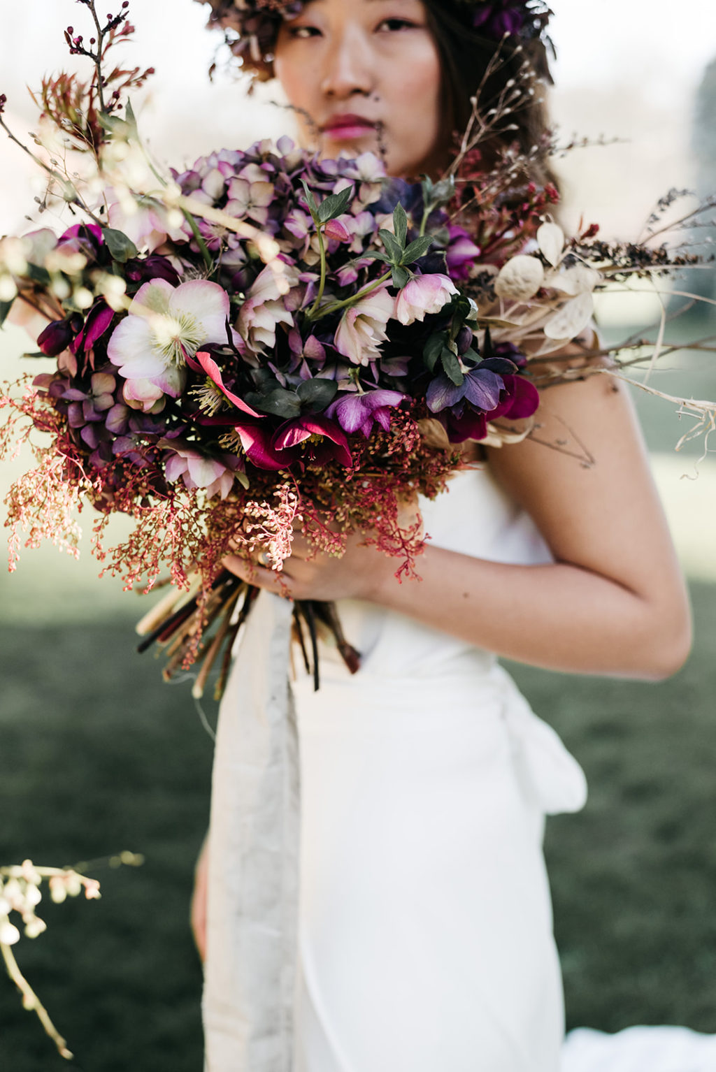 Nature Inspired Ethical Wedding Inspiration at Langley Abbey, Norwich