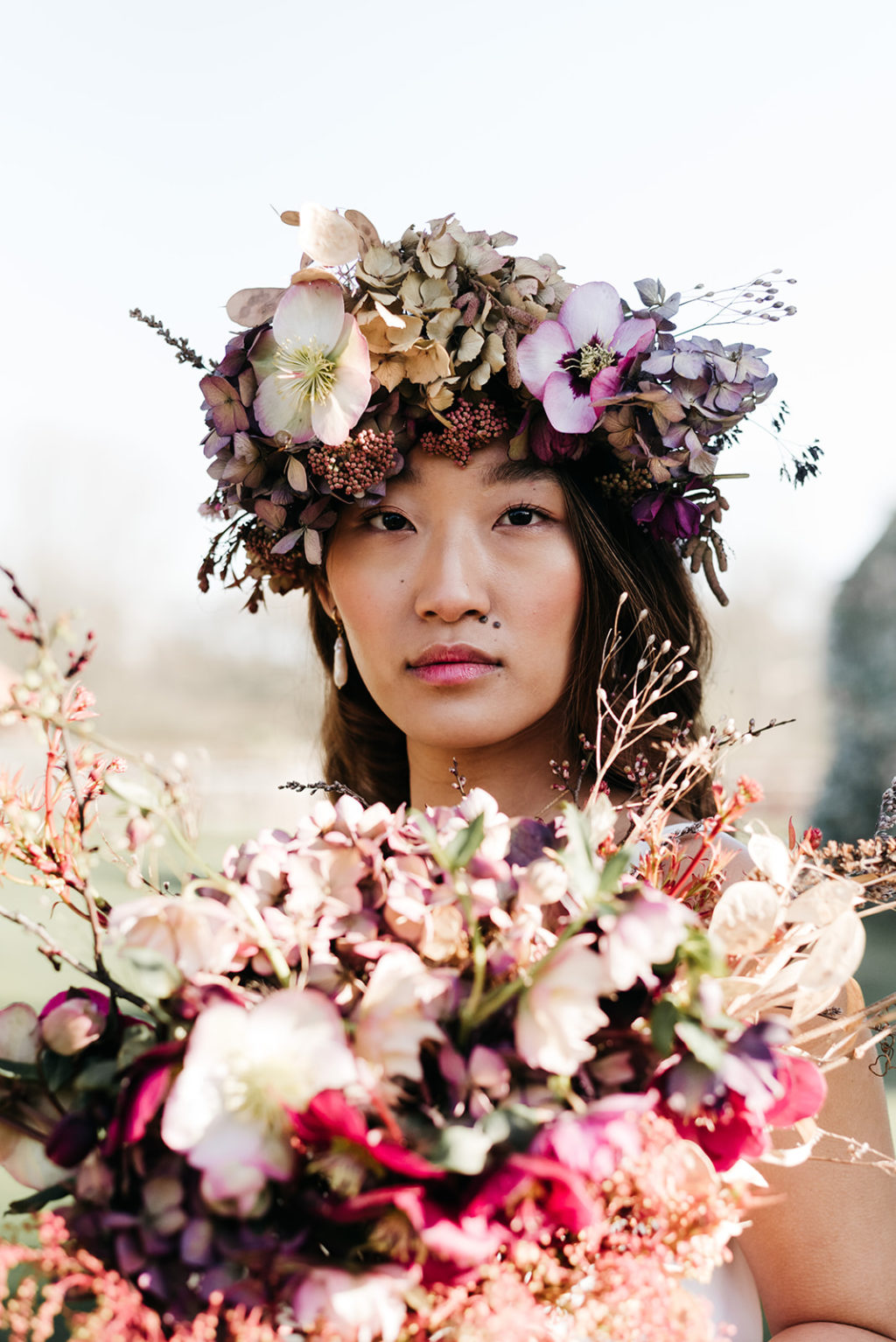 Nature Inspired Ethical Wedding Inspiration at Langley Abbey, Norwich