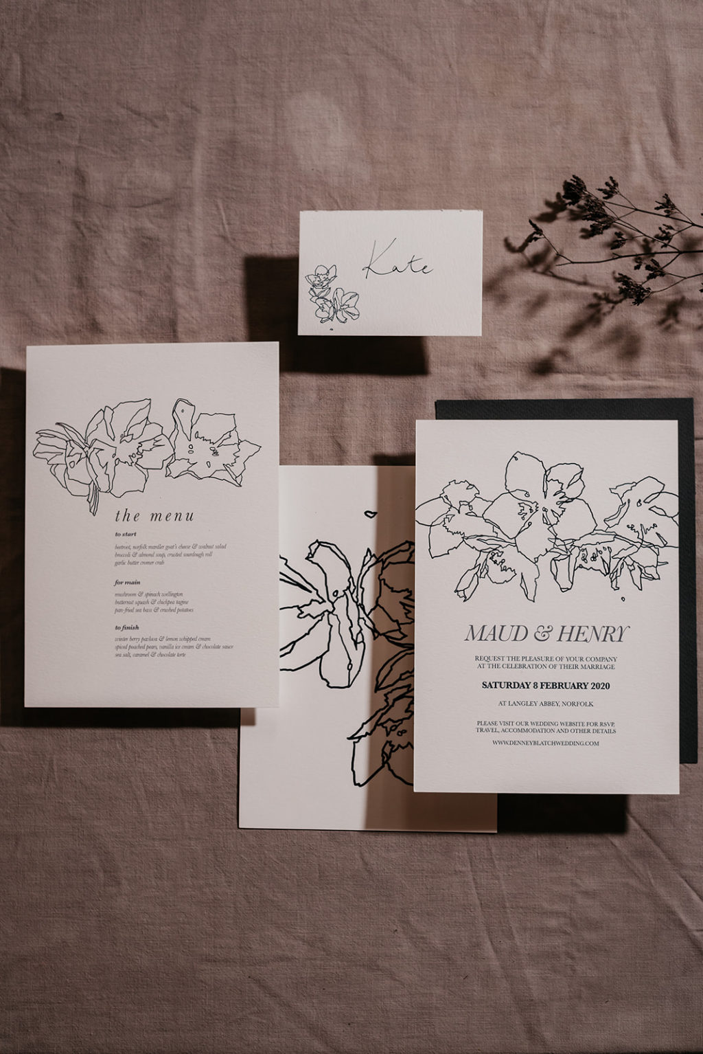 Nature Inspired Ethical Wedding Inspiration at Langley Abbey, Norwich