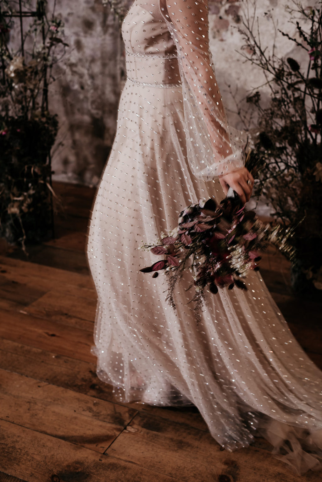 Nature Inspired Ethical Wedding Inspiration at Langley Abbey, Norwich