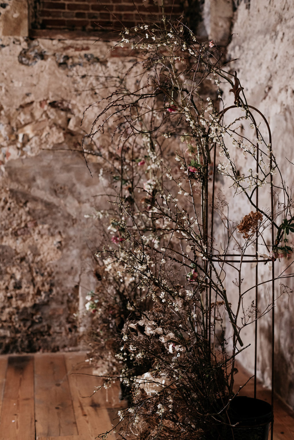 Nature Inspired Ethical Wedding Inspiration at Langley Abbey, Norwich