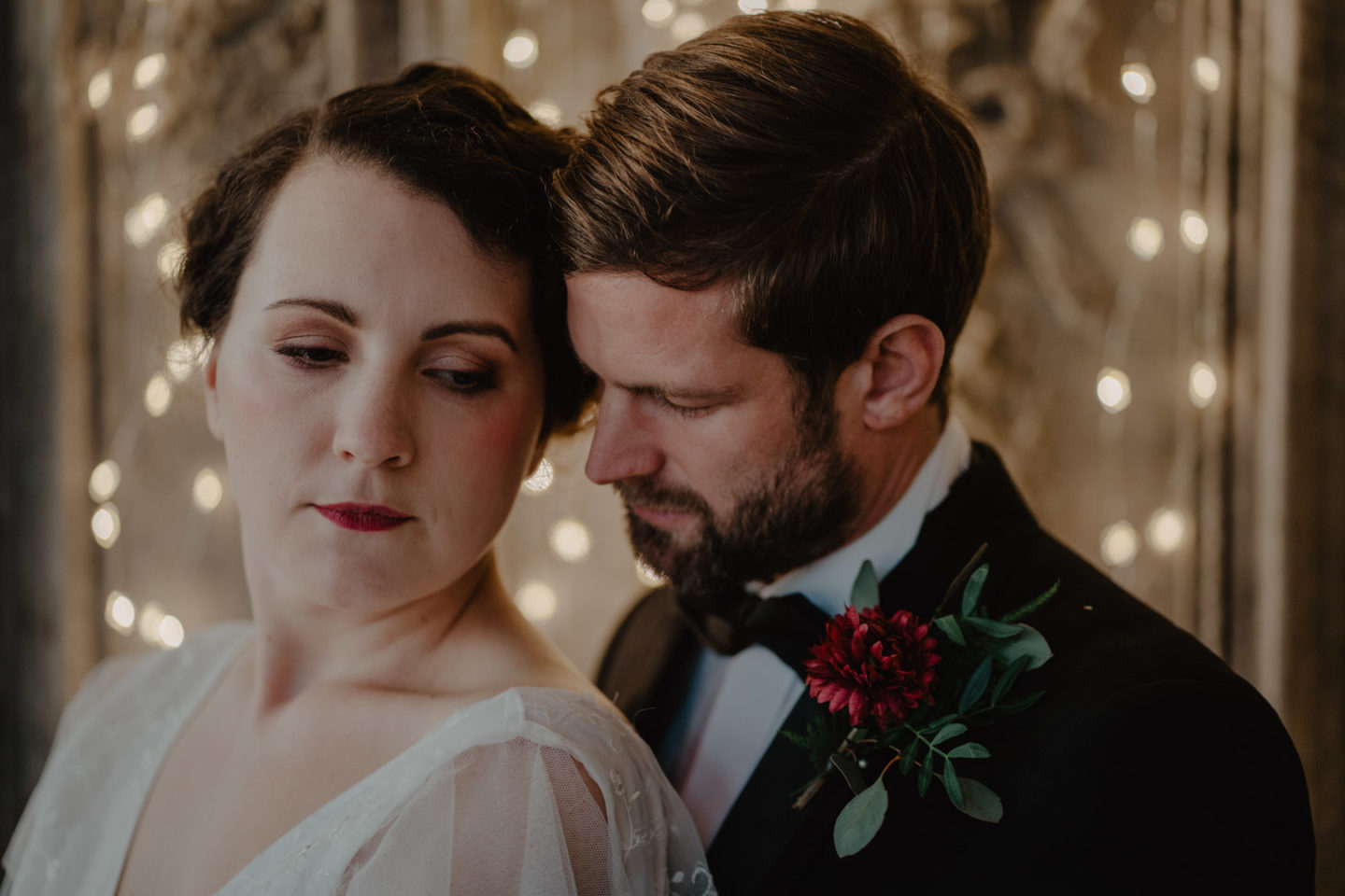 Art Deco Wedding Inspiration At The Manor Rooms, Drewton