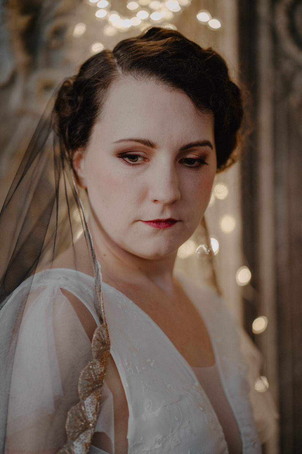 Art Deco Wedding Inspiration At The Manor Rooms, Drewton