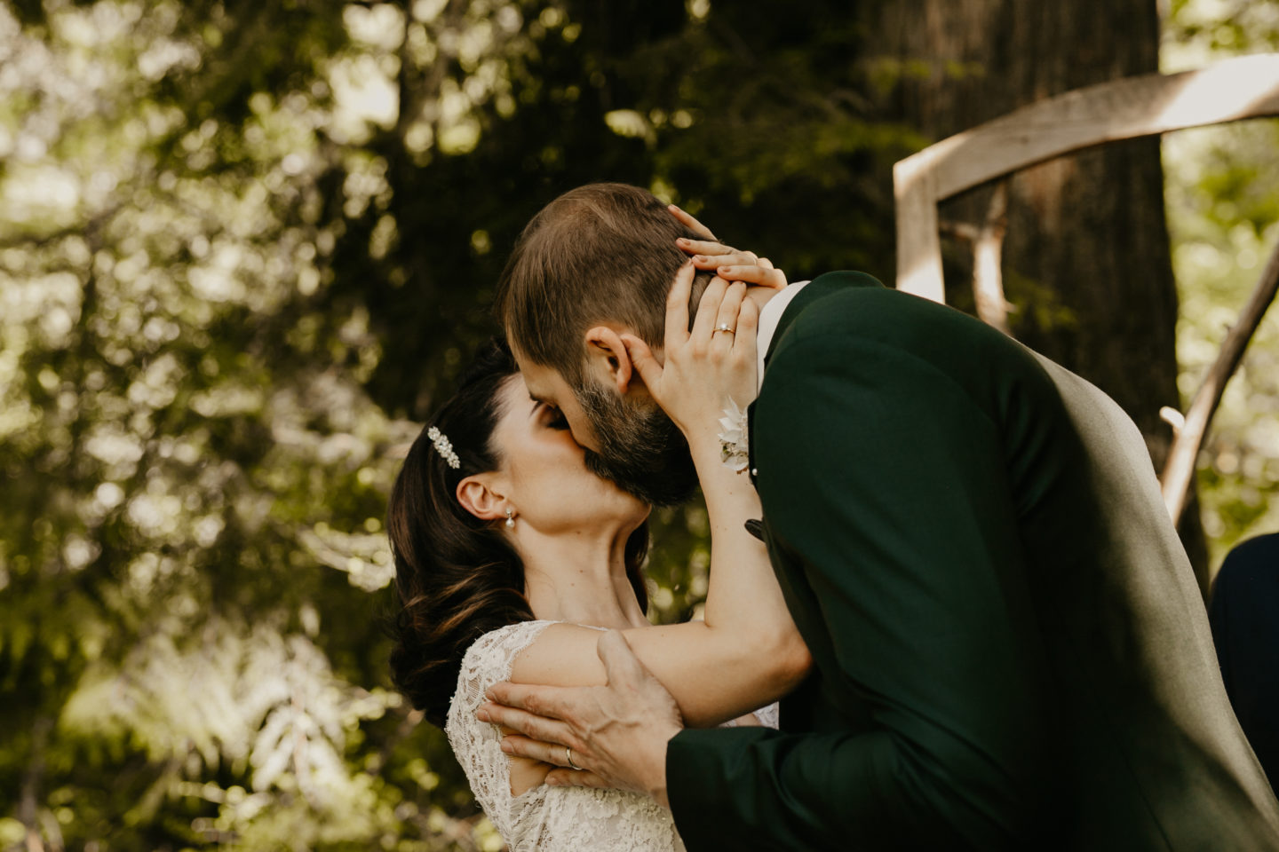 Intimate Woodland Wedding at Treehouse Point, Seattle