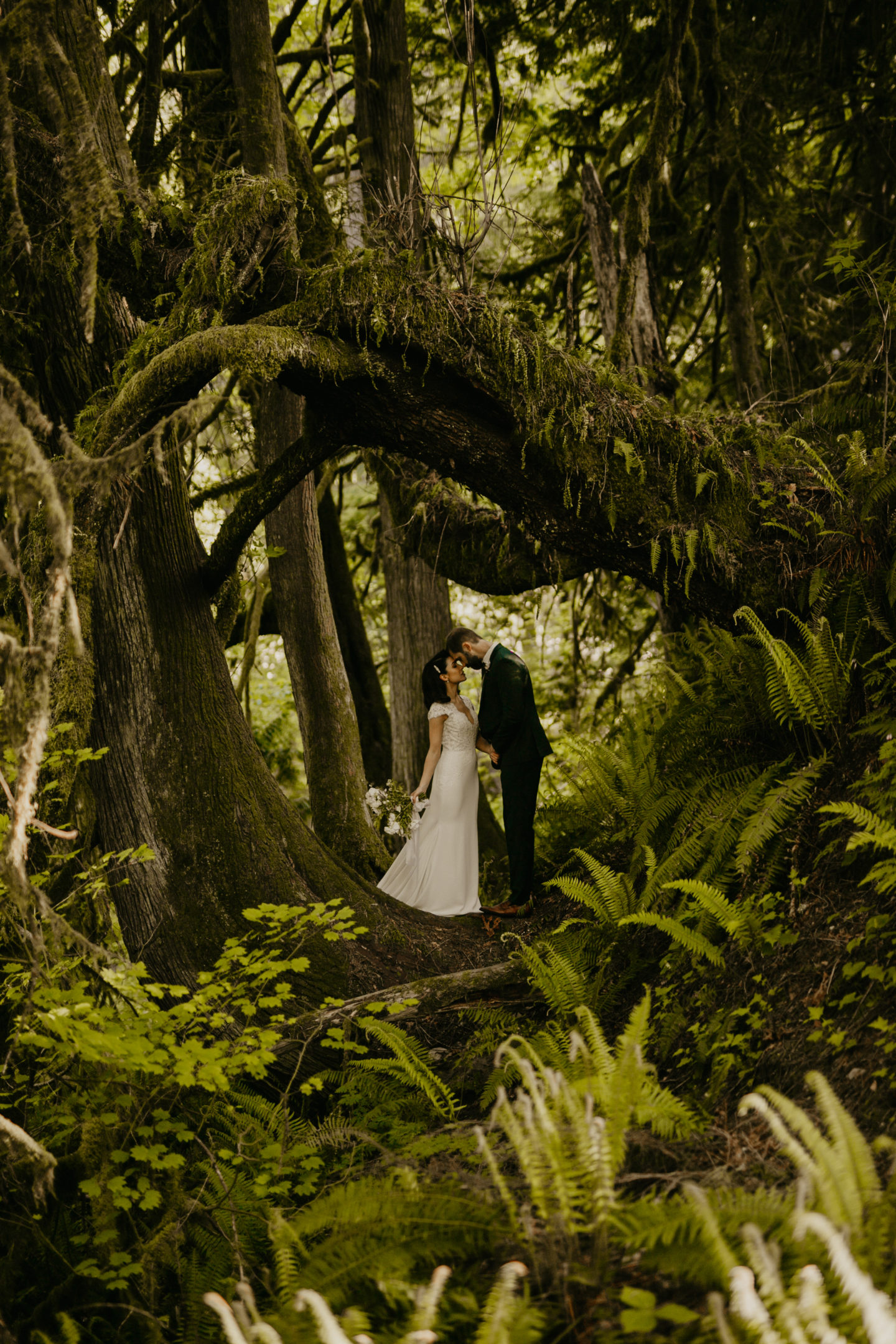 Intimate Woodland Wedding at Treehouse Point, Seattle