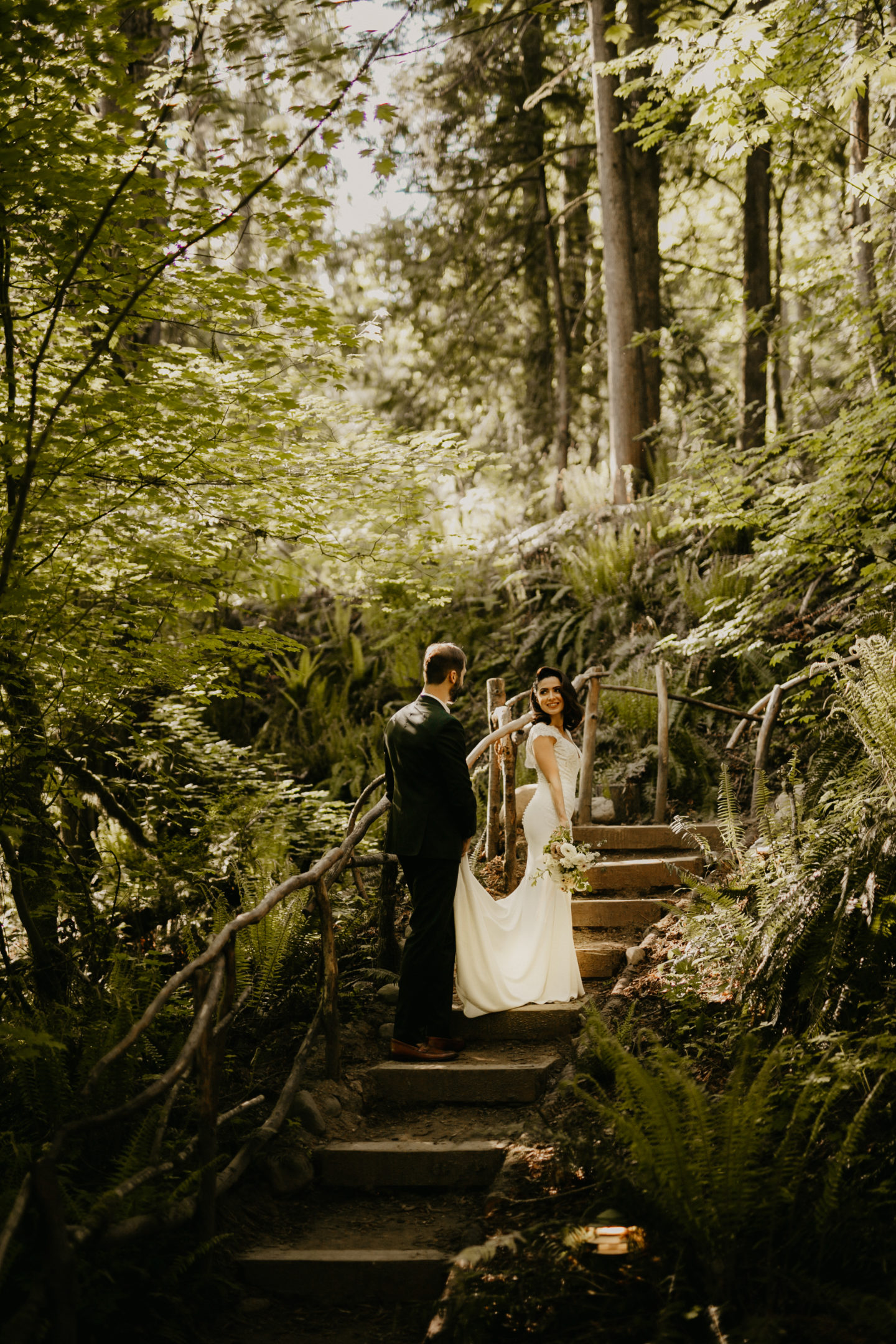 Intimate Woodland Wedding at Treehouse Point, Seattle