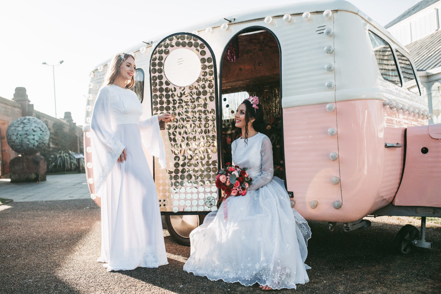 Romantic Red and Pink Wedding Inspiration at Isla Gladstone Liverpool