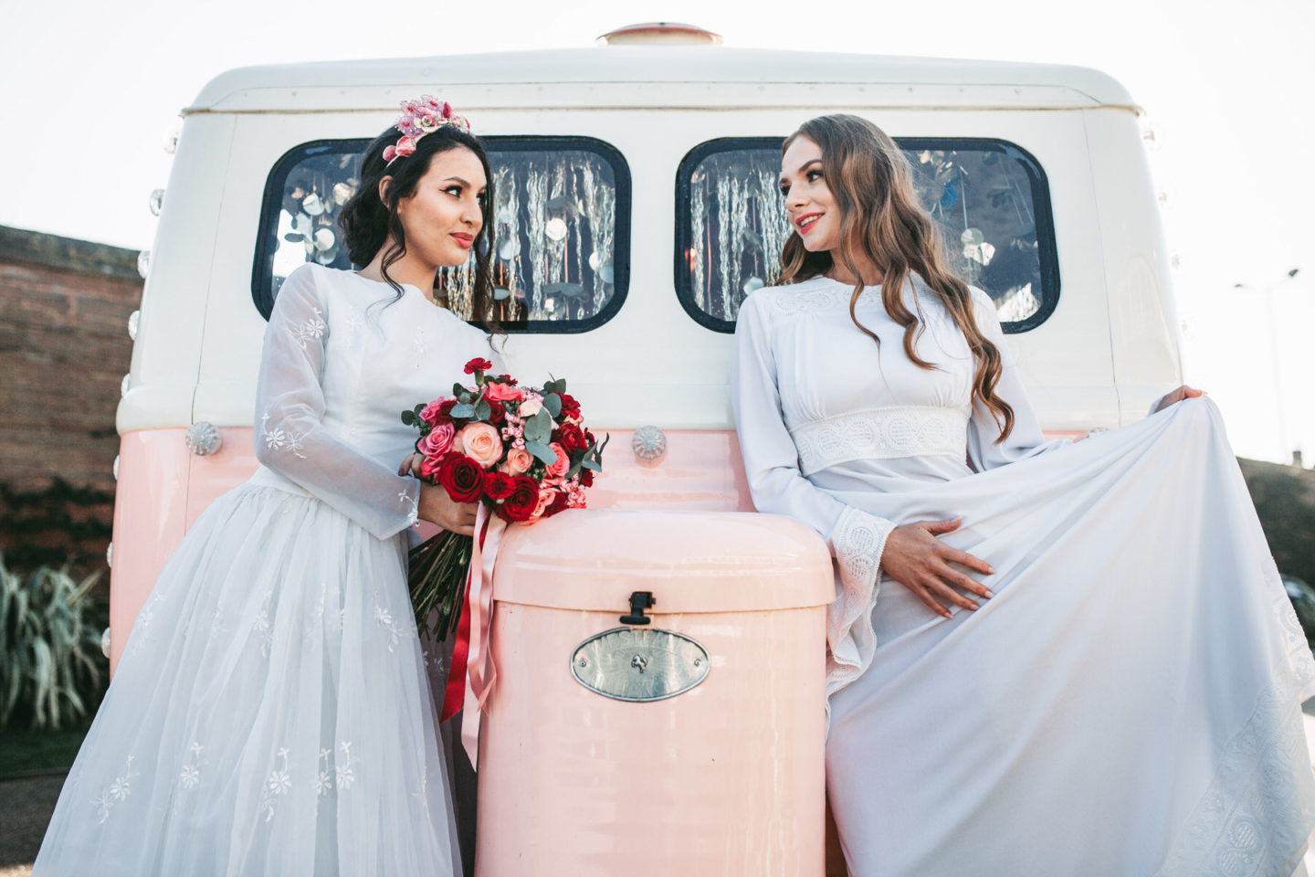 Romantic Red and Pink Wedding Inspiration at Isla Gladstone Liverpool