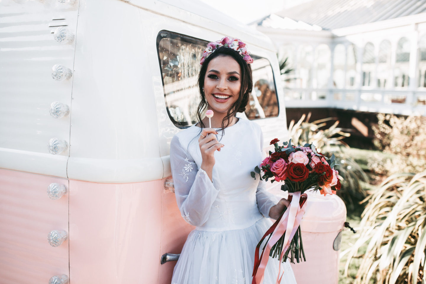 Romantic Red and Pink Wedding Inspiration at Isla Gladstone Liverpool