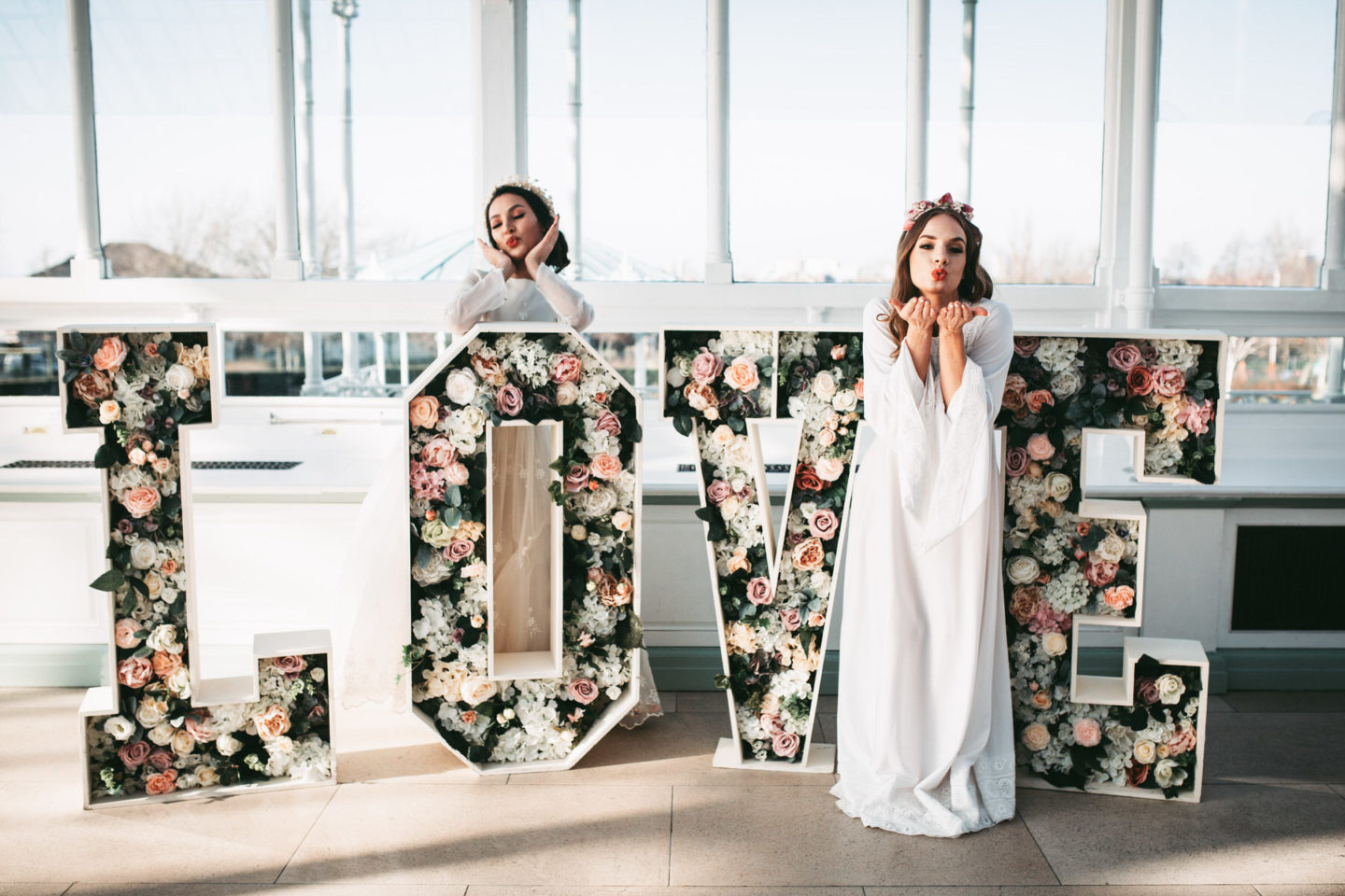 Romantic Red and Pink Wedding Inspiration at Isla Gladstone Liverpool