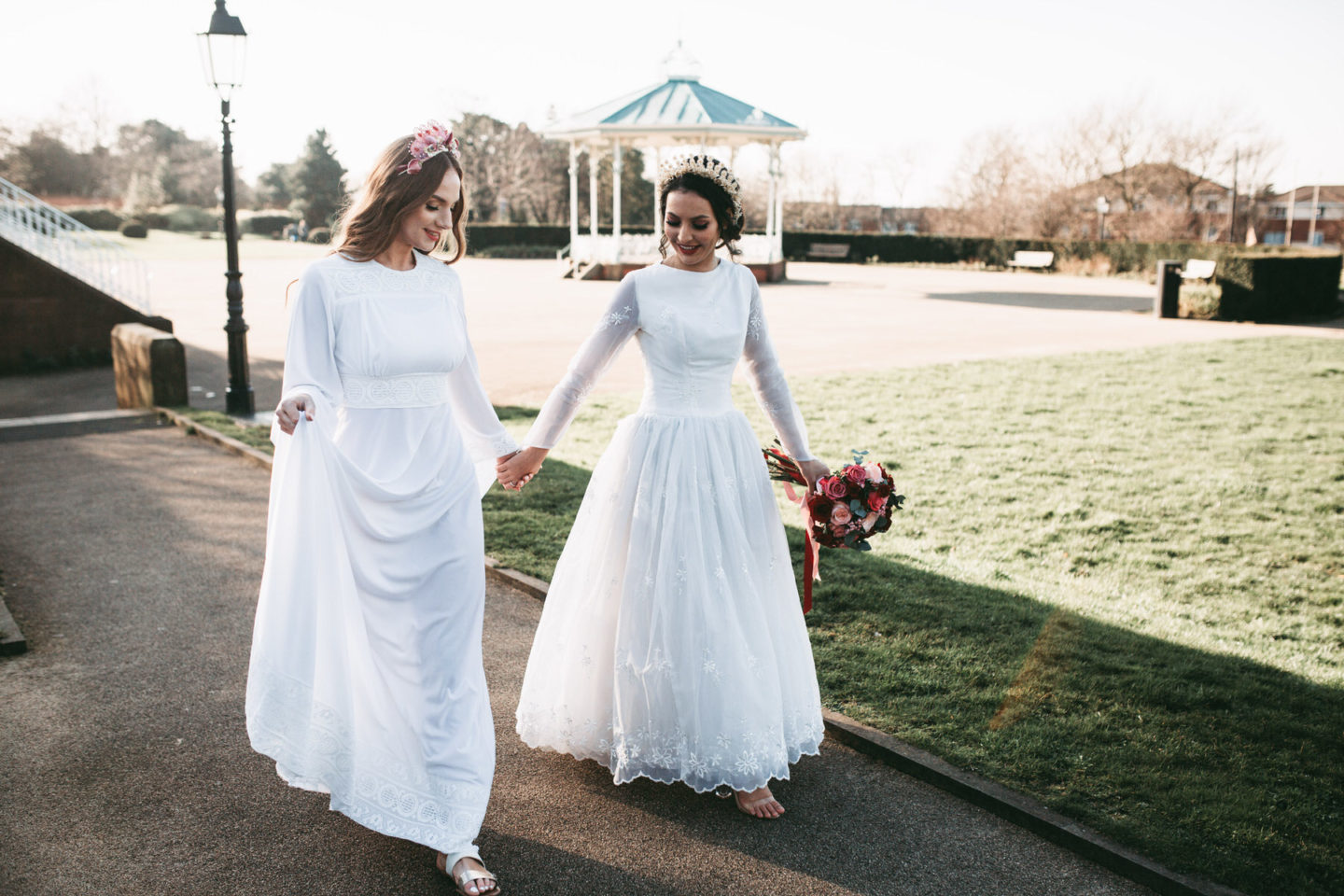 Romantic Red and Pink Wedding Inspiration at Isla Gladstone Liverpool