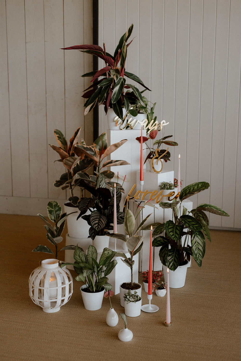 Modern Botanical Outdoor Wedding Inspiration at Primrose Hill Farm, Oxfordshire