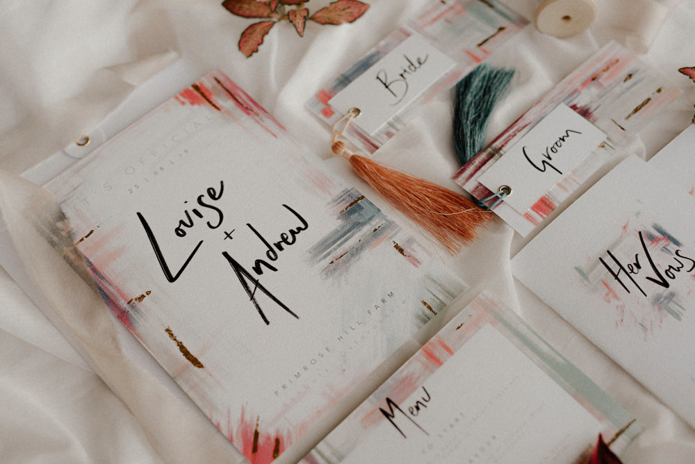 Modern Botanical Outdoor Wedding Inspiration at Primrose Hill Farm, Oxfordshire