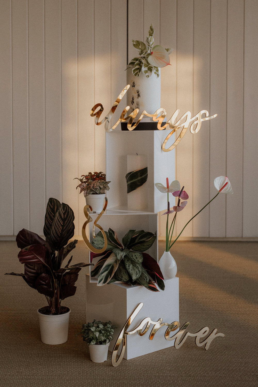 Modern Botanical Outdoor Wedding Inspiration at Primrose Hill Farm, Oxfordshire