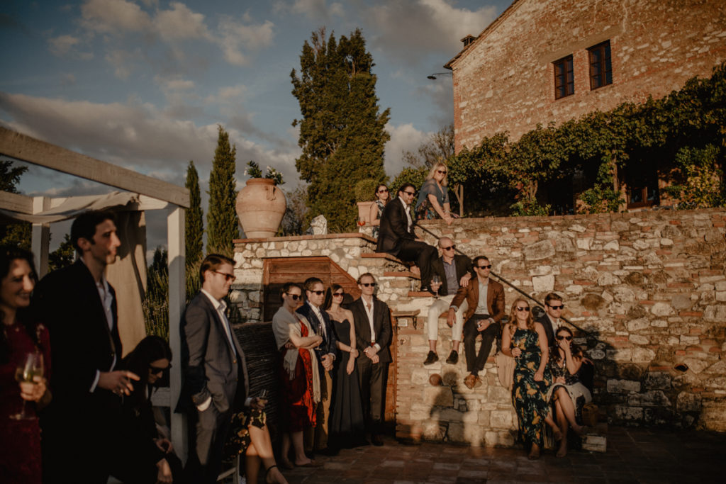 Dreamy Italian Elopement With Lace Wedding Cape at The Lazy Olive, Tuscany