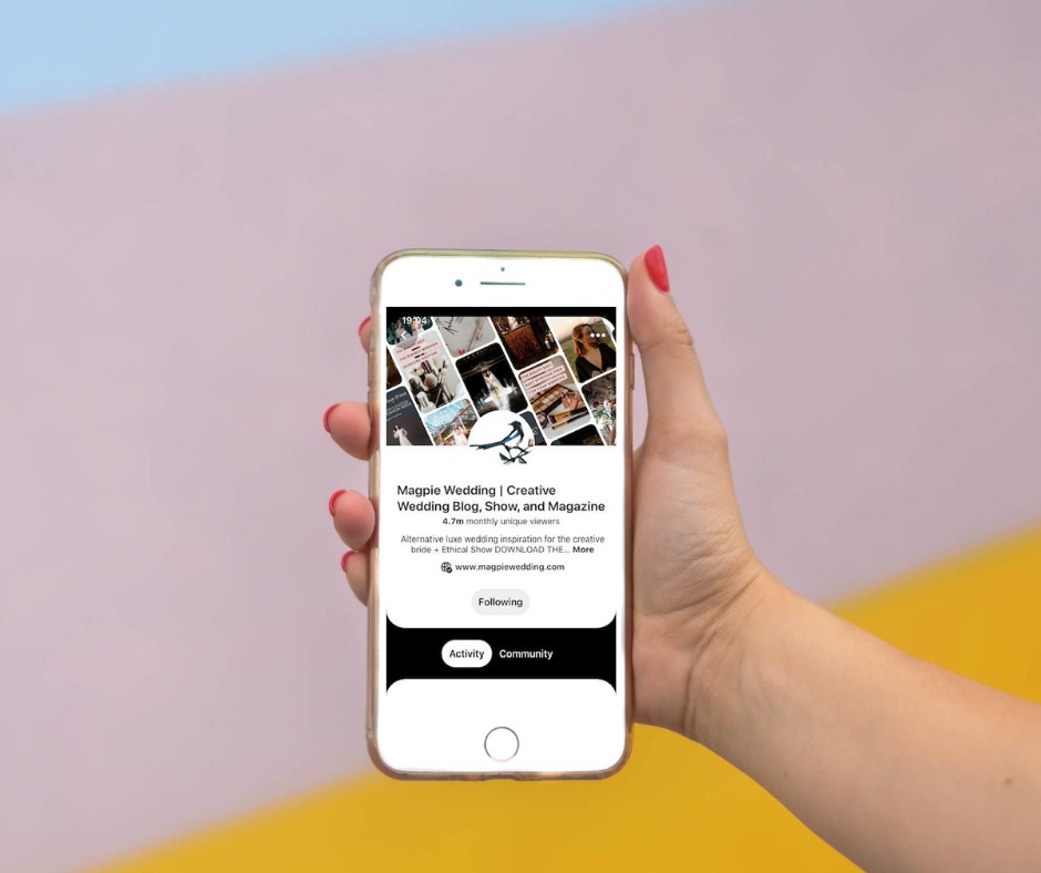 Wedding Work: How To Set Up Your Wedding Business Pinterest Account In 5 Easy Steps