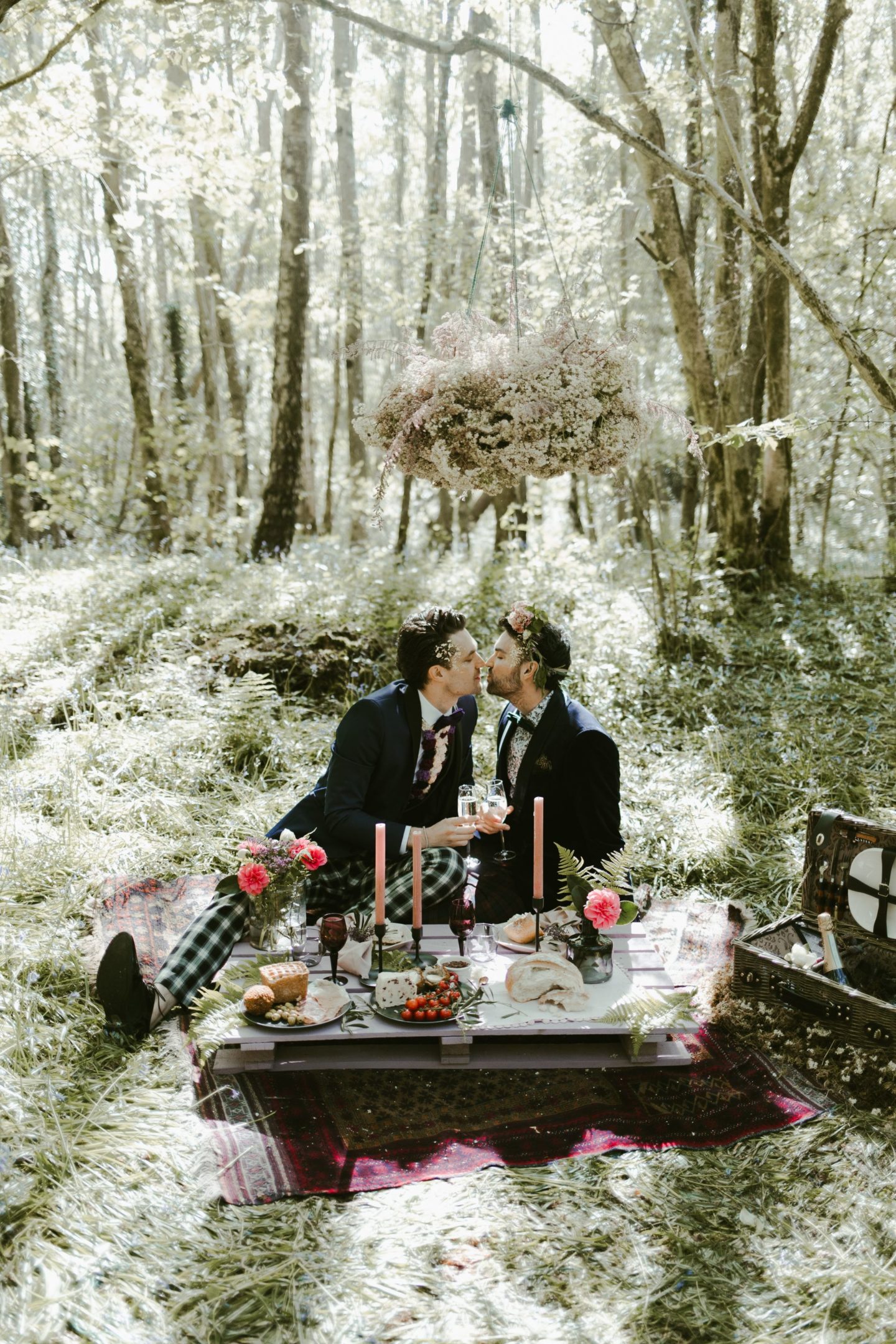 Boho Chic Festival Picnic Wedding With Eclectic Styling