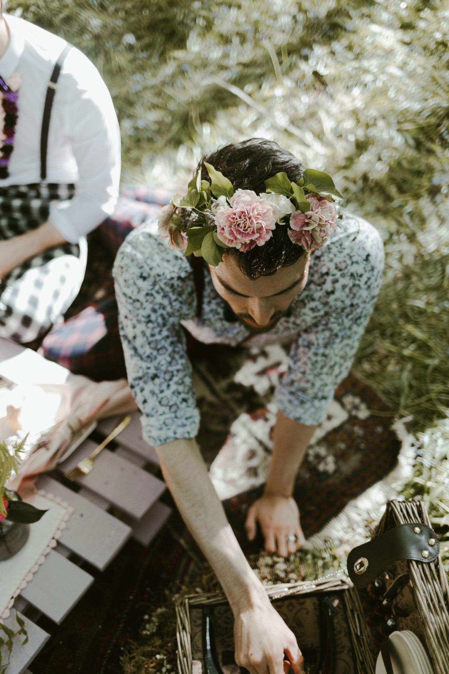 Boho Chic Festival Picnic Wedding With Eclectic Styling