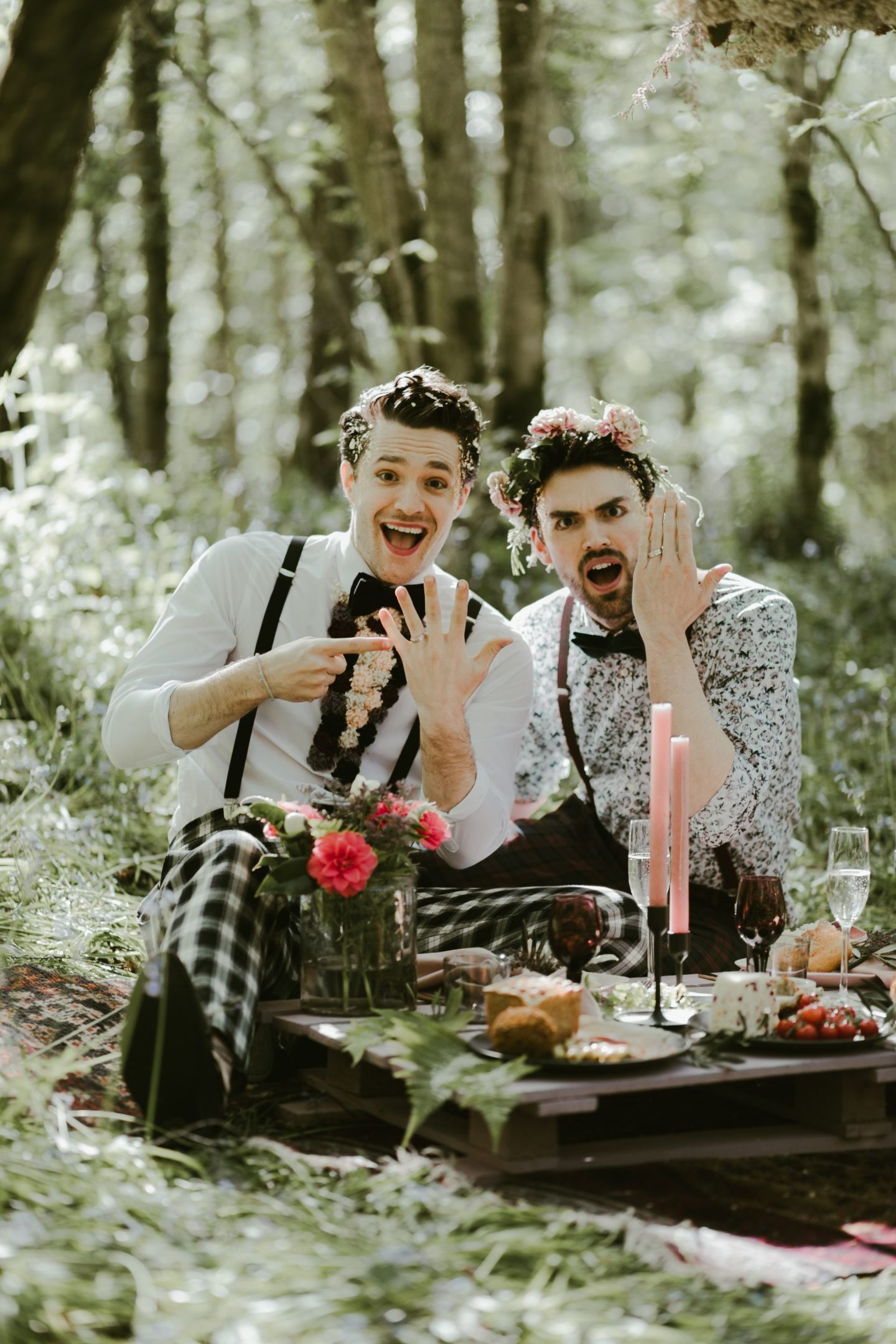 Boho Chic Festival Picnic Wedding With Eclectic Styling