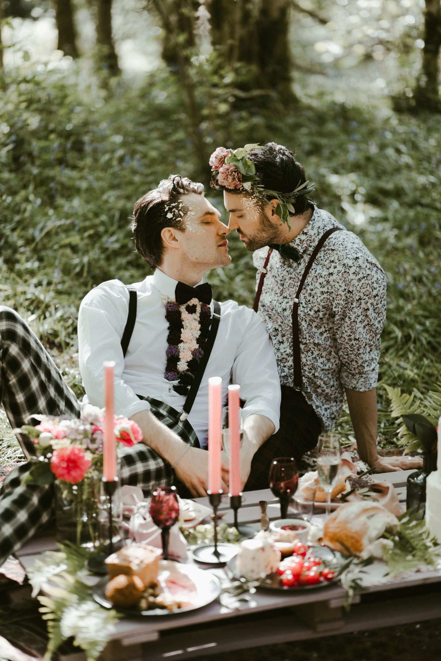 Boho Chic Festival Picnic Wedding With Eclectic Styling