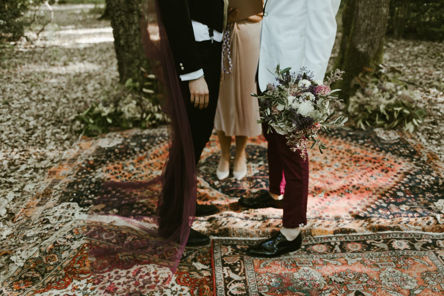 Boho Chic Festival Picnic Wedding With Eclectic Styling