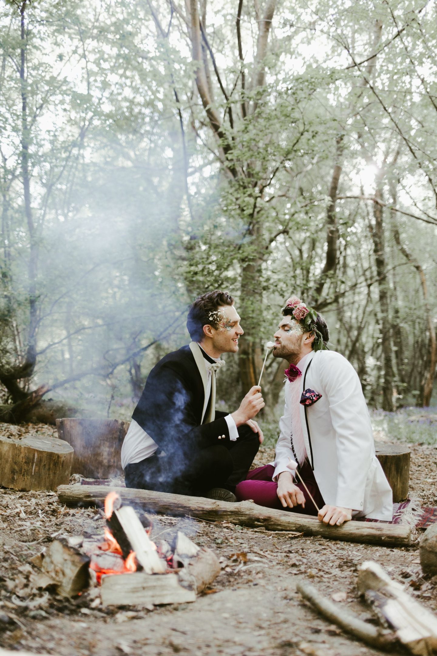 Boho Chic Festival Picnic Wedding With Eclectic Styling