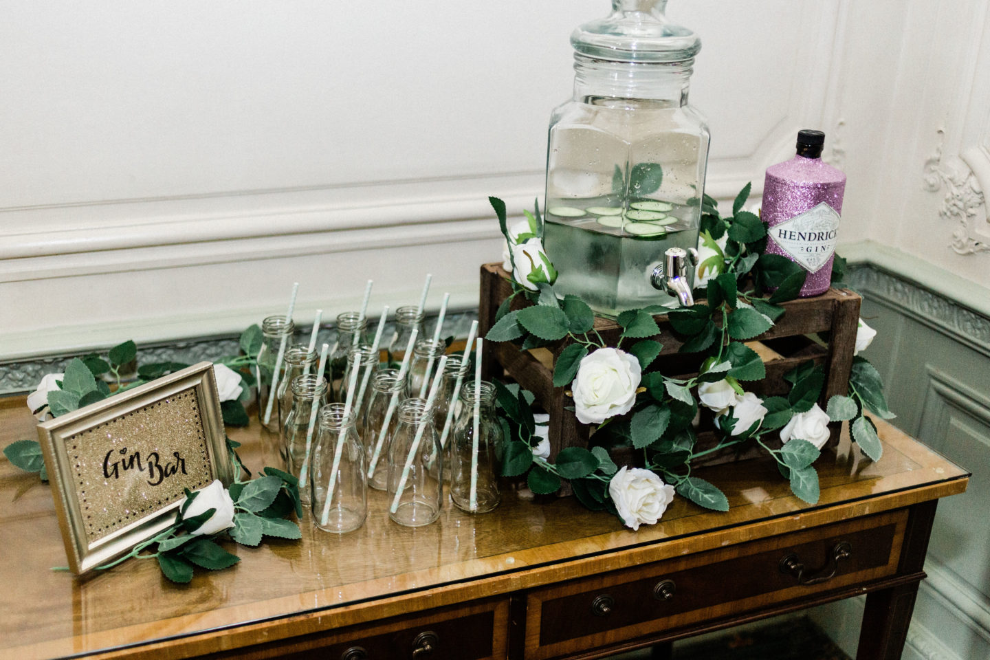 Mint and Gold Wedding With Italian Inspired Styling At The Warren House, Surrey