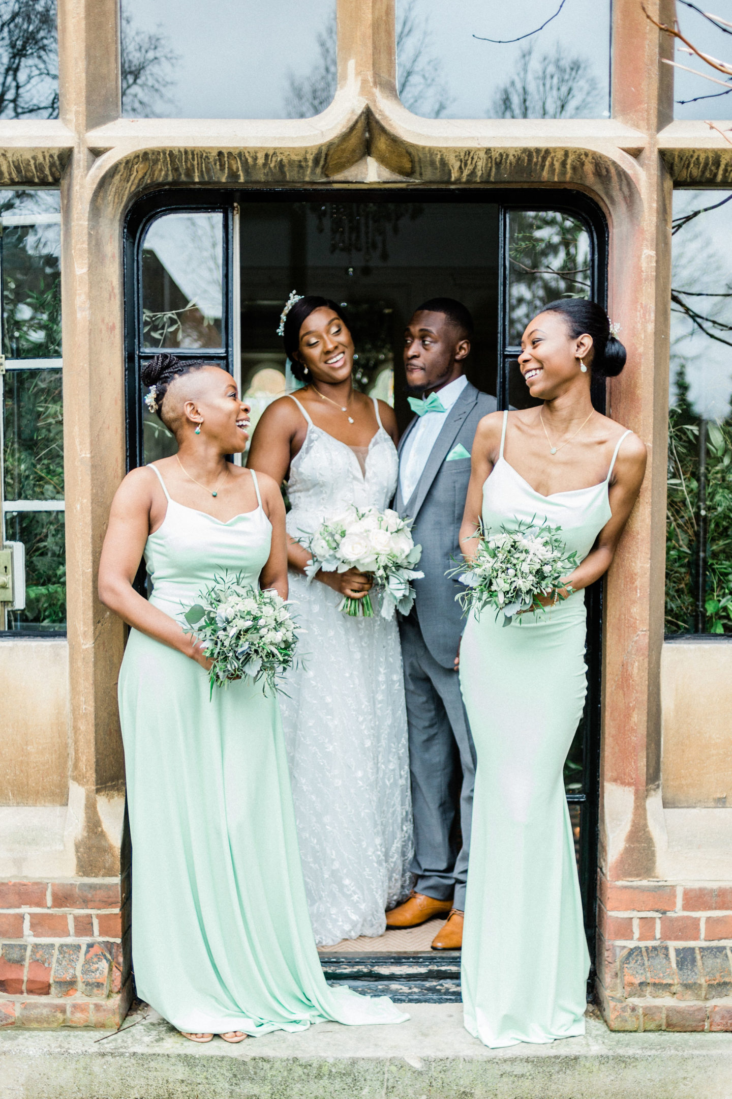 Mint and Gold Wedding With Italian Inspired Styling At The Warren House, Surrey