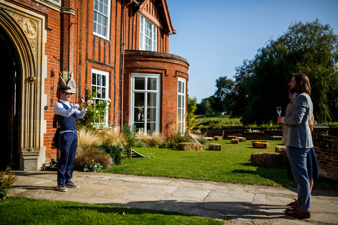 An Intimate and Ethical Civil Partnership At Boxted Hall, Suffolk