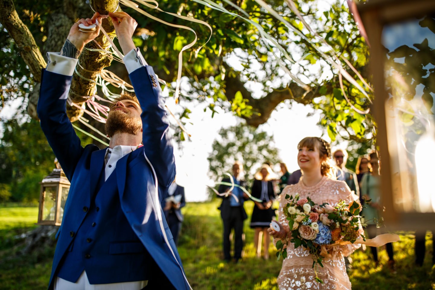 An Intimate and Ethical Civil Partnership At Boxted Hall, Suffolk