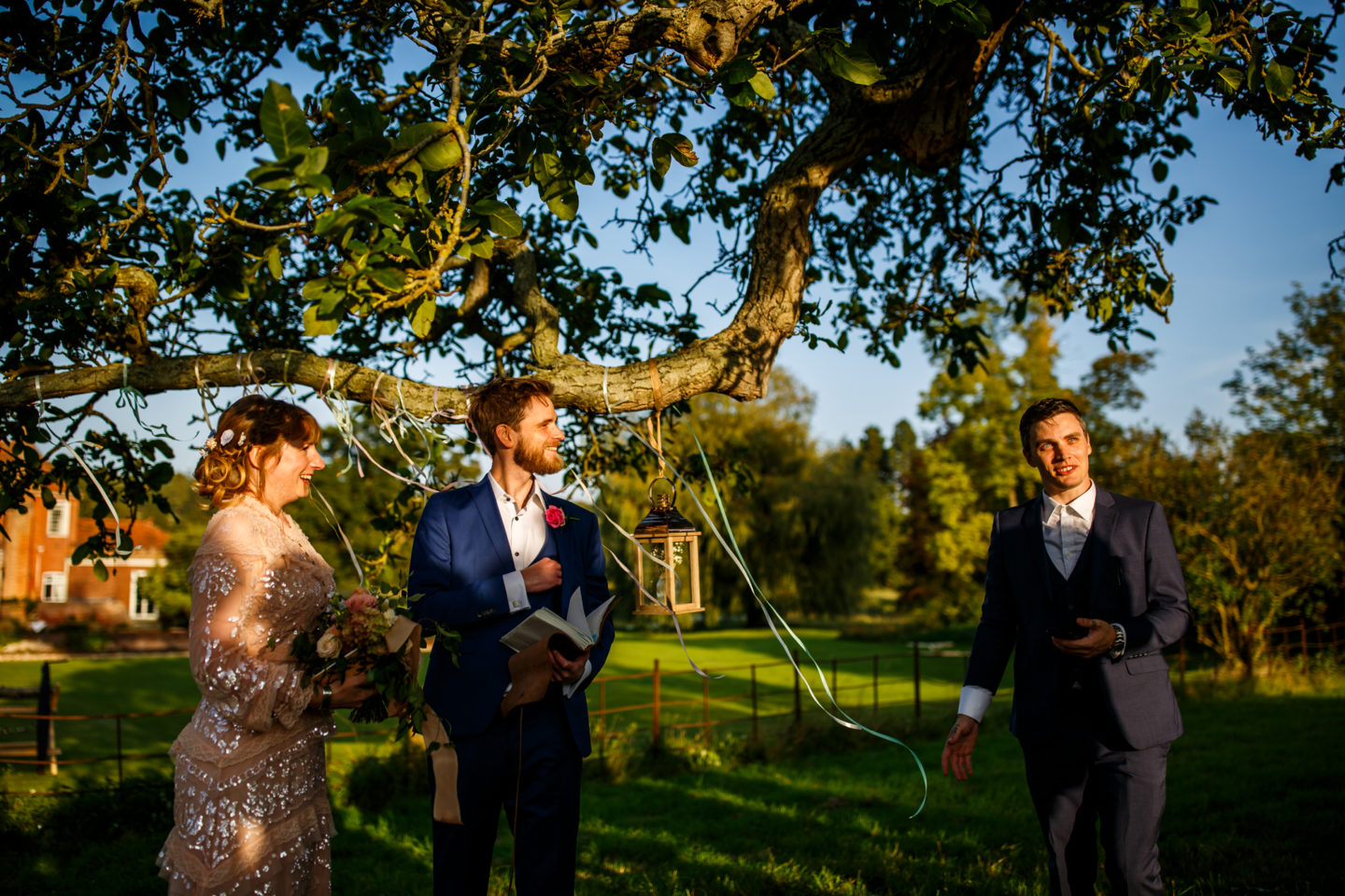 An Intimate and Ethical Civil Partnership At Boxted Hall, Suffolk