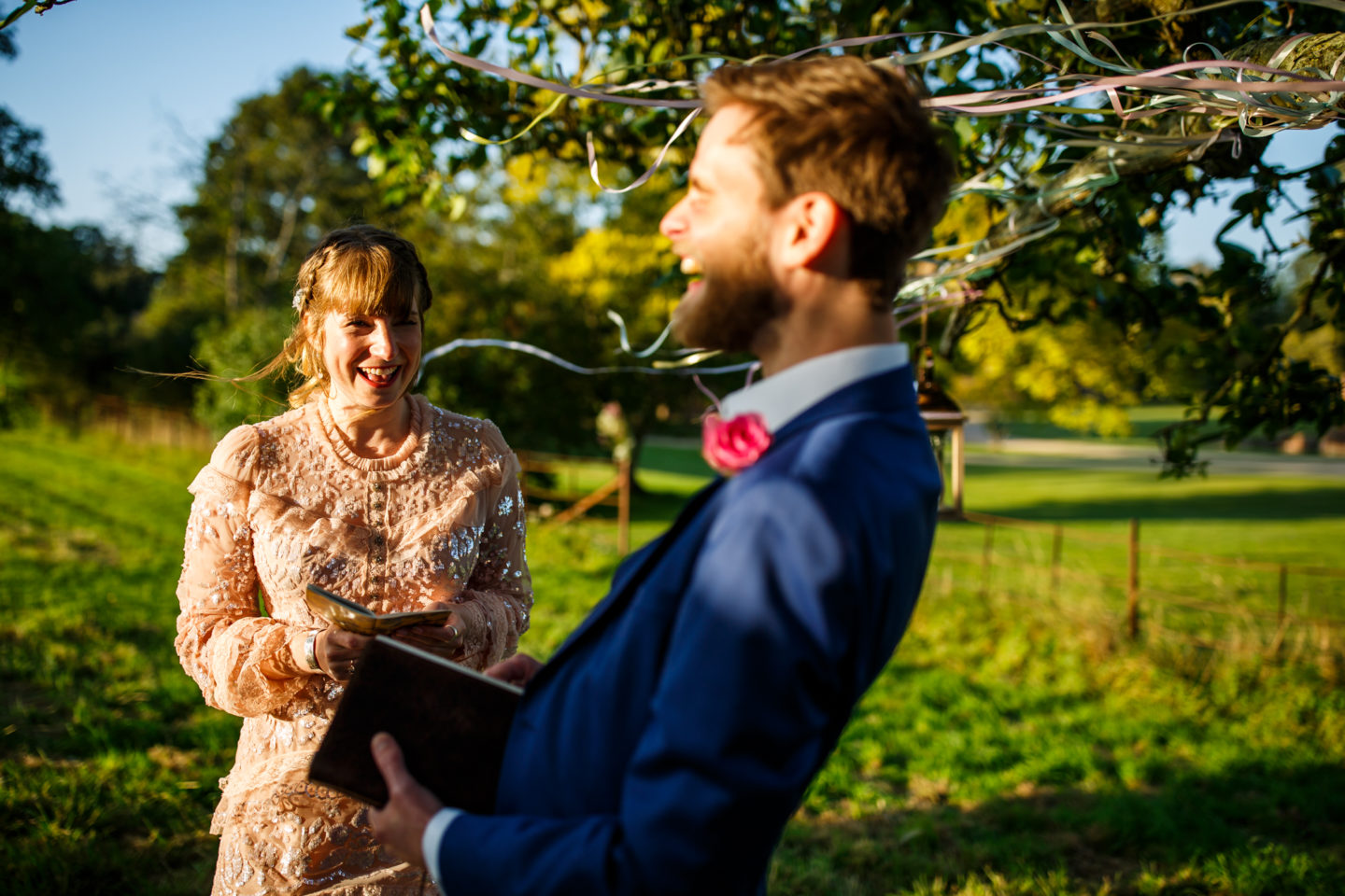 An Intimate and Ethical Civil Partnership At Boxted Hall, Suffolk