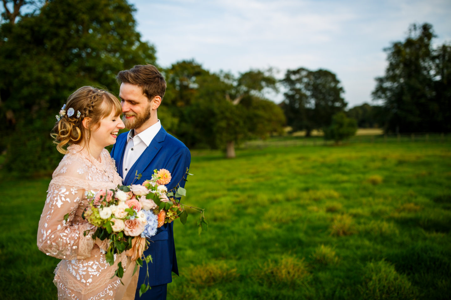 An Intimate and Ethical Civil Partnership At Boxted Hall, Suffolk