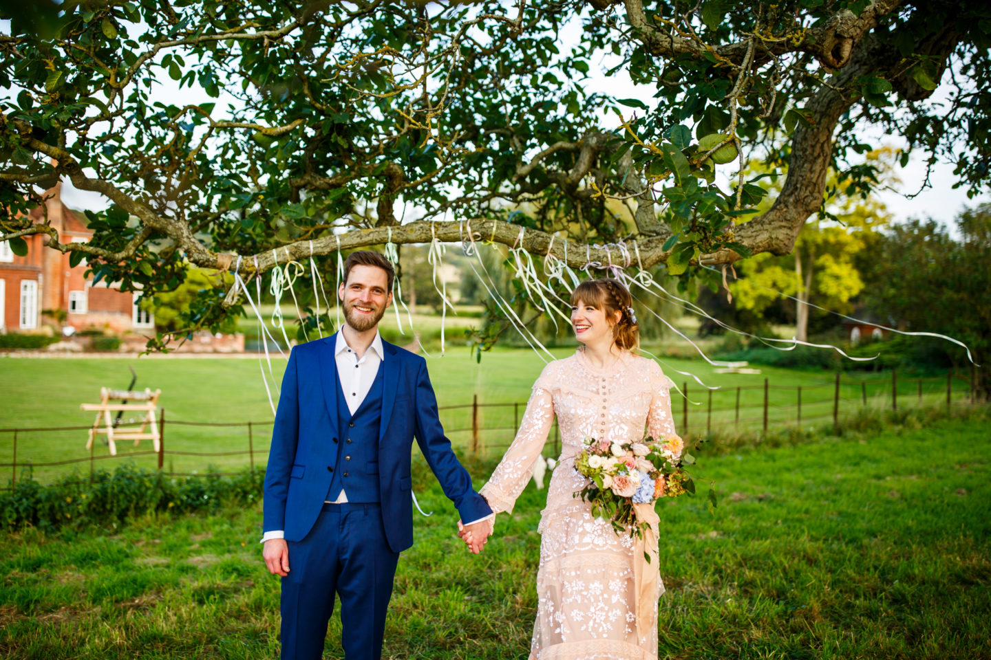 An Intimate and Ethical Civil Partnership At Boxted Hall, Suffolk