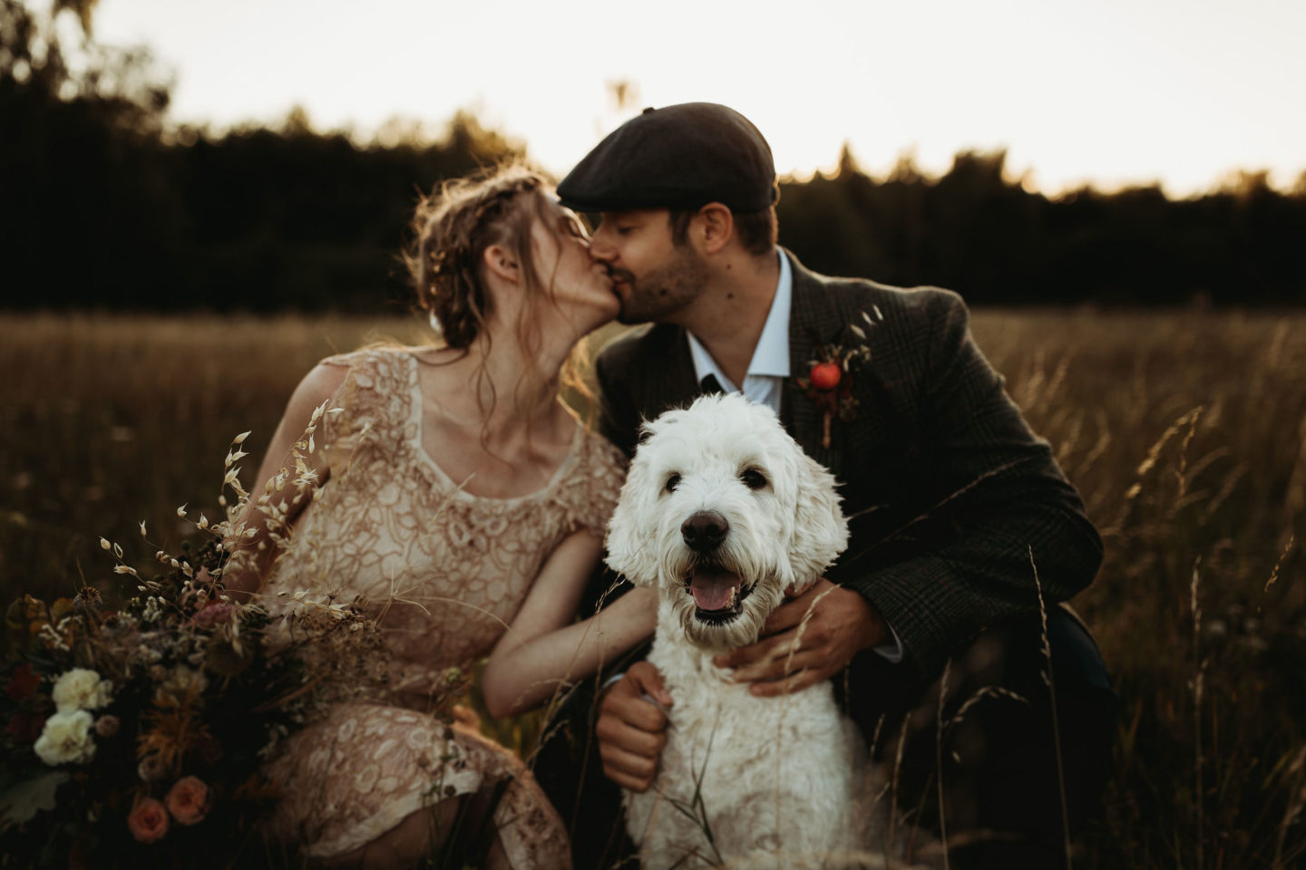 Eco-Weddding At Wellington Wood With Autumn Folklore Vibes