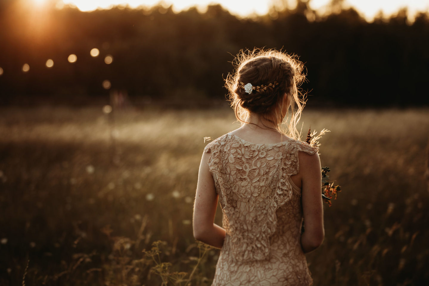 Eco-Weddding At Wellington Wood With Autumn Folklore Vibes