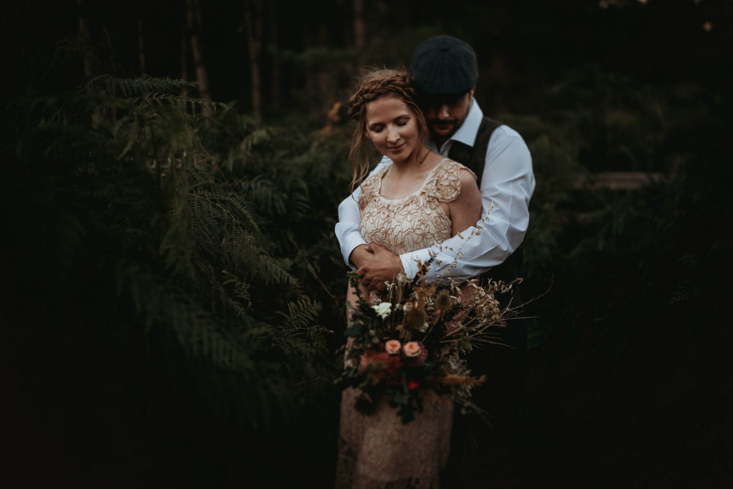 Eco-Weddding At Wellington Wood With Autumn Folklore Vibes