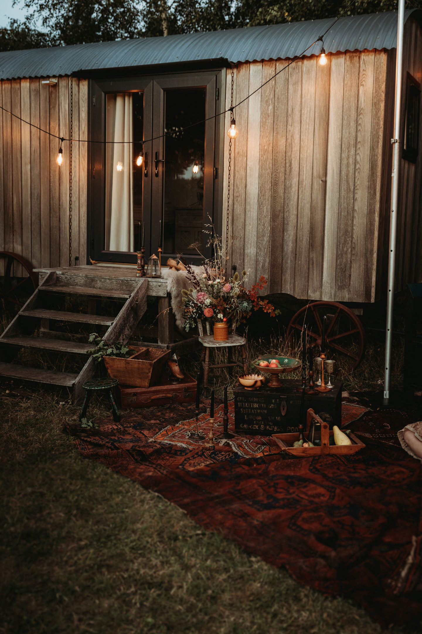 Eco-Weddding At Wellington Wood With Autumn Folklore Vibes