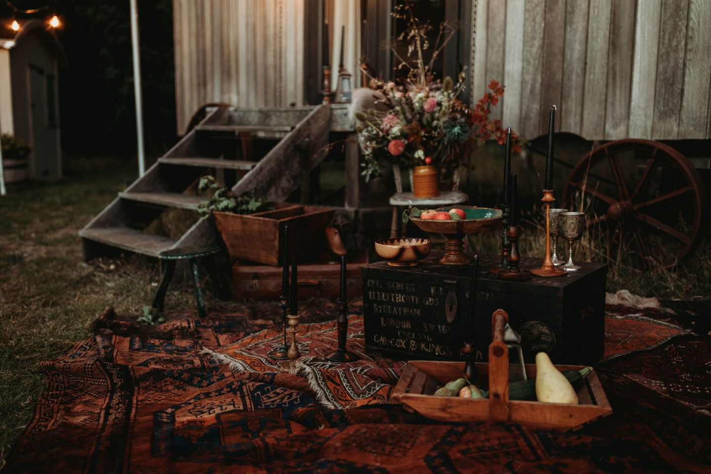 Eco-Weddding At Wellington Wood With Autumn Folklore Vibes