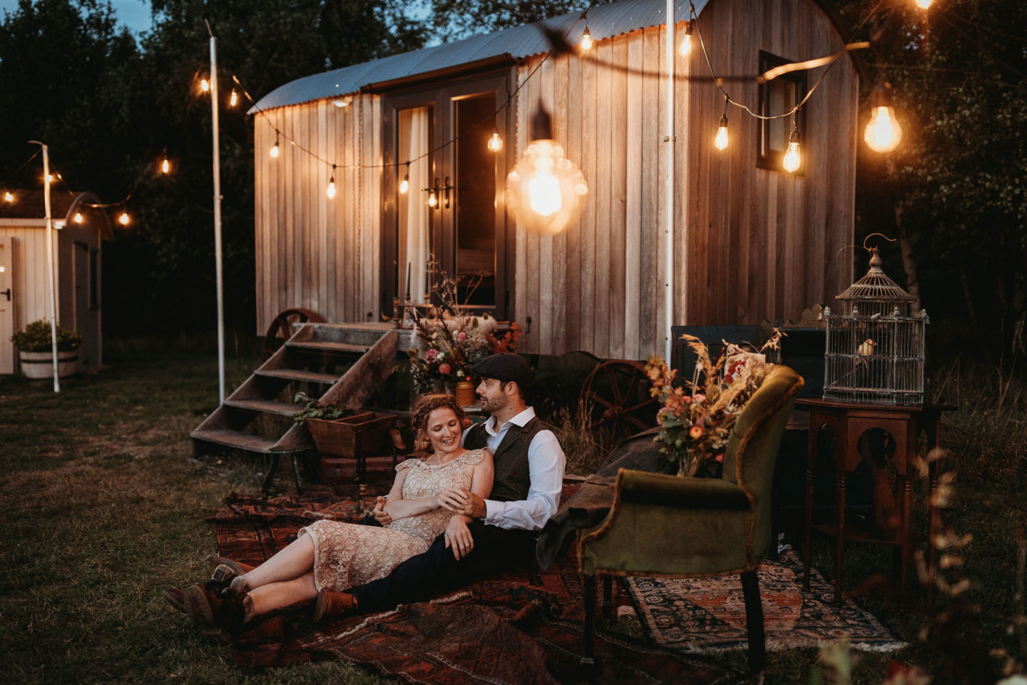 Eco-Weddding At Wellington Wood With Autumn Folklore Vibes