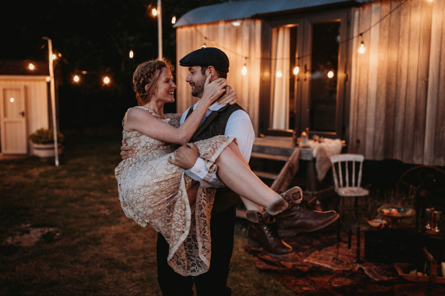 Eco-Weddding At Wellington Wood With Autumn Folklore Vibes