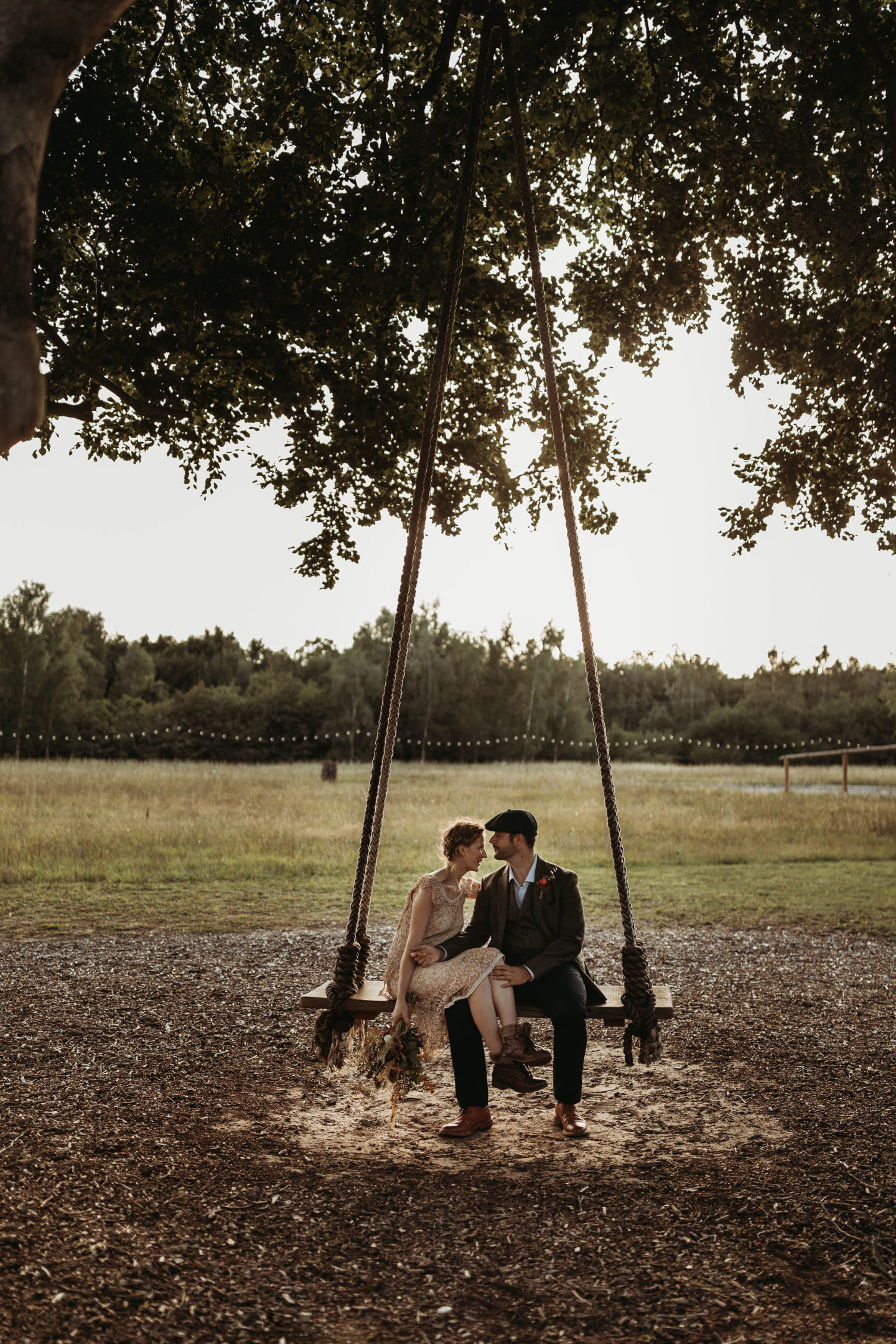 Eco-Weddding At Wellington Wood With Autumn Folklore Vibes