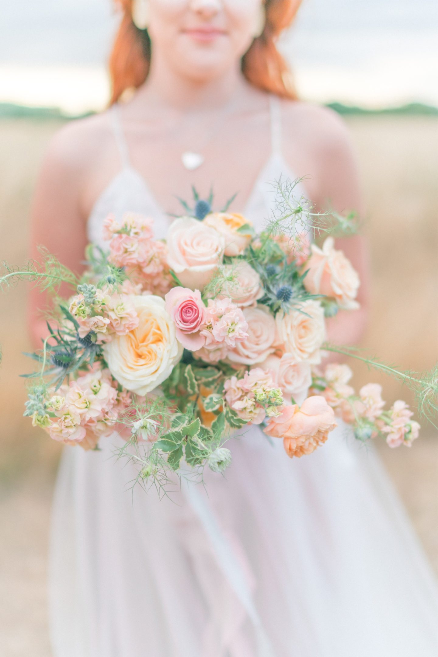 Beach Elopement Wedding With Dreamy Pastel Styling At East Mersea Island