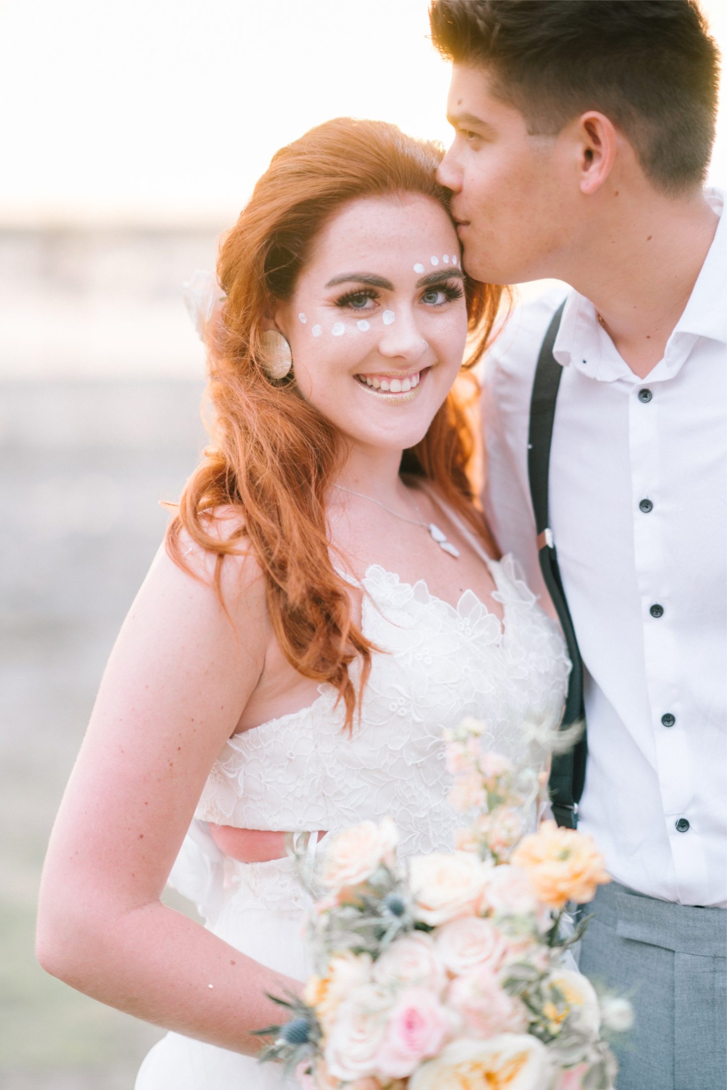 Beach Elopement Wedding With Dreamy Pastel Styling At East Mersea Island