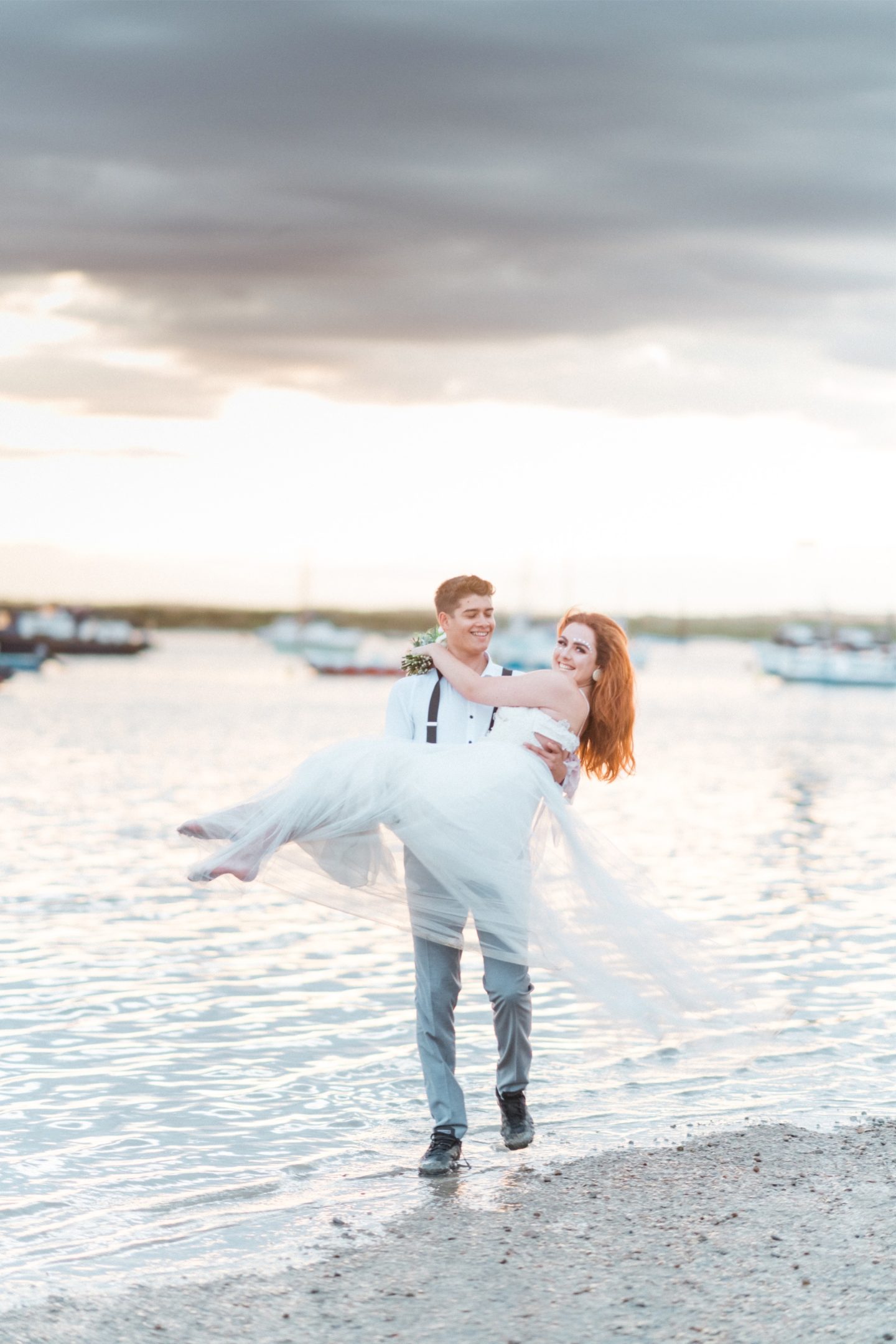 Beach Elopement Wedding With Dreamy Pastel Styling At East Mersea Island