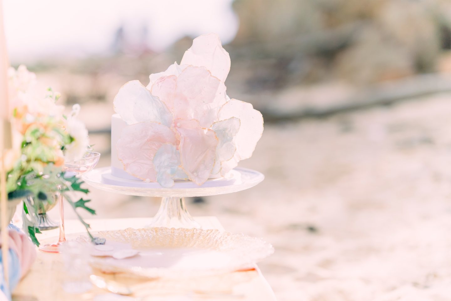 Beach Elopement Wedding With Dreamy Pastel Styling At East Mersea Island